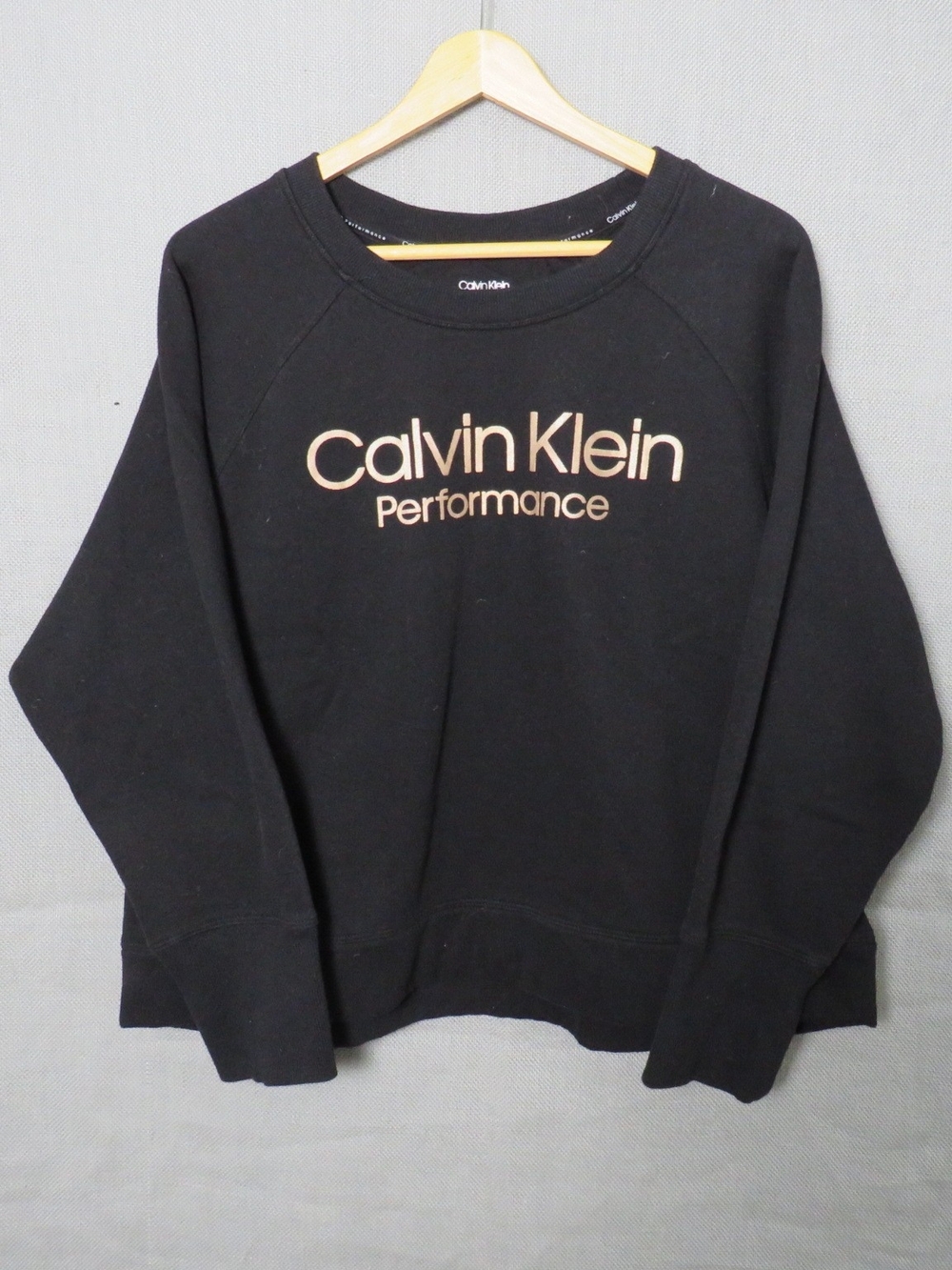 Calvin Klein Performance Black Crewneck Sweatshirt